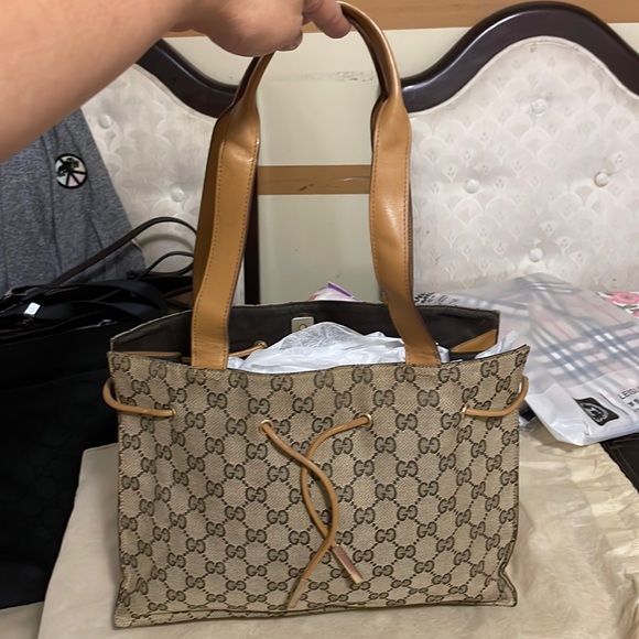 Gucci Handbags - SOLD❤️Gucci Monogram Tote Canvass
